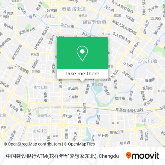 中国建设银行ATM(花样年华梦想家东北) map