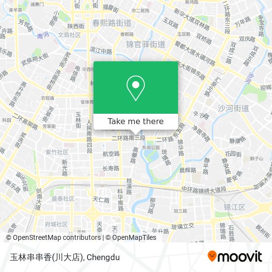 玉林串串香(川大店) map