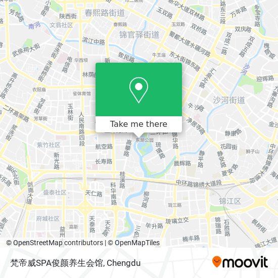 梵帝威SPA俊颜养生会馆 map