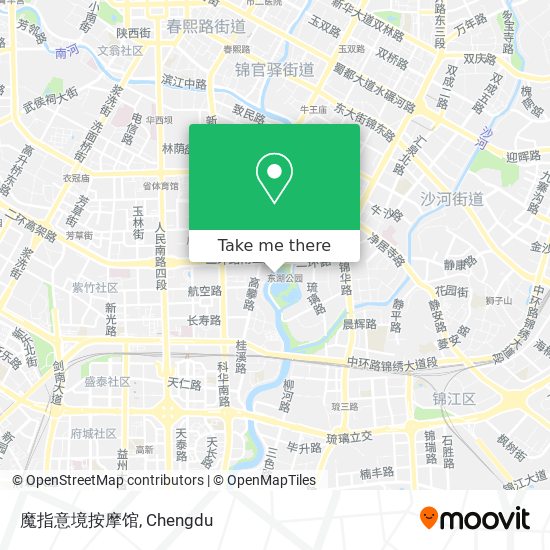 魔指意境按摩馆 map