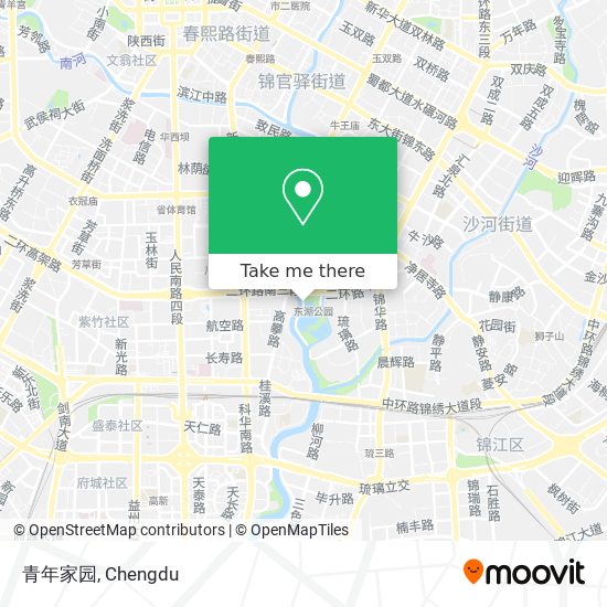 青年家园 map