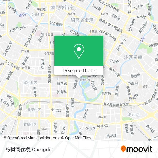 棕树商住楼 map
