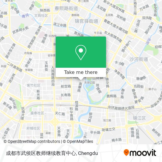 成都市武侯区教师继续教育中心 map