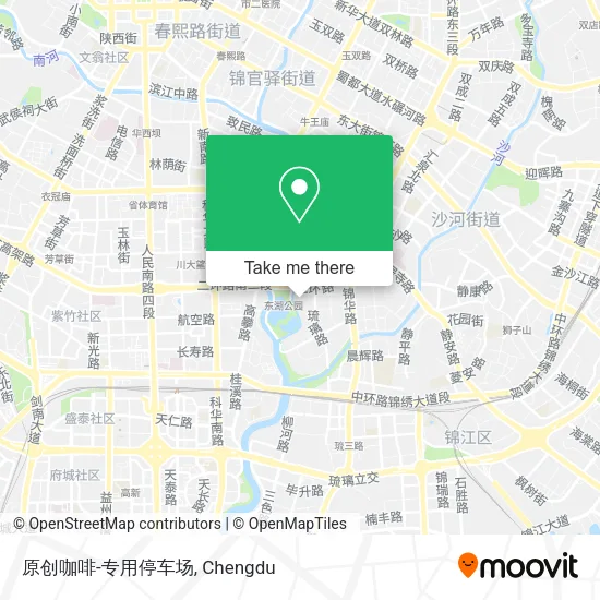 原创咖啡-专用停车场 map