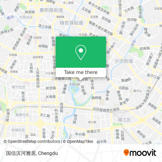 国信滨河雅居 map
