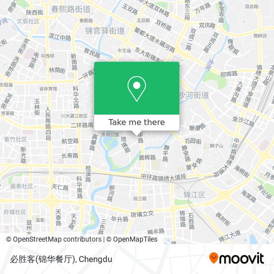 必胜客(锦华餐厅) map