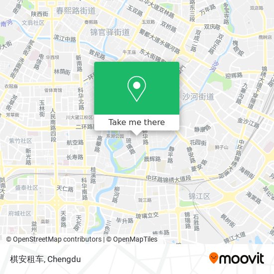 棋安租车 map