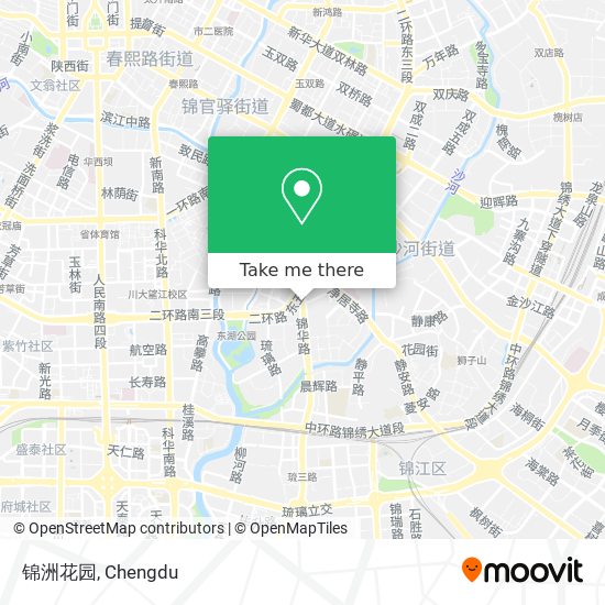 锦洲花园 map
