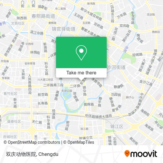 双庆动物医院 map