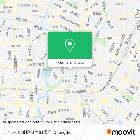 515汽车维护保养加盟店 map