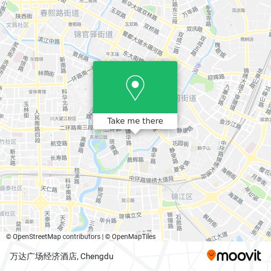 万达广场经济酒店 map