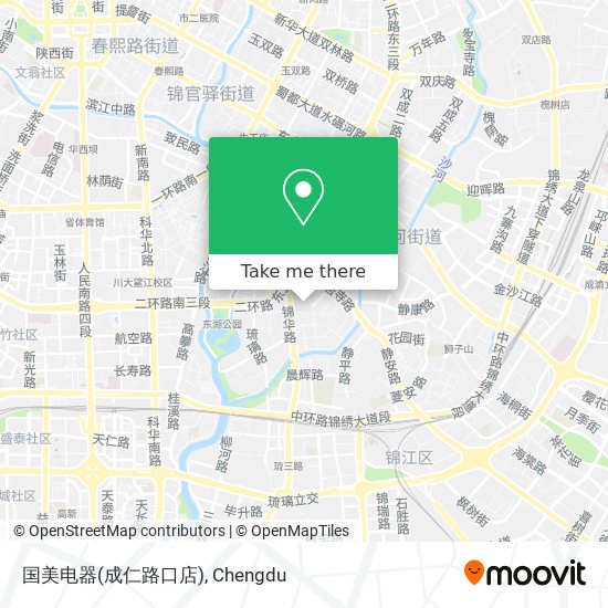 国美电器(成仁路口店) map