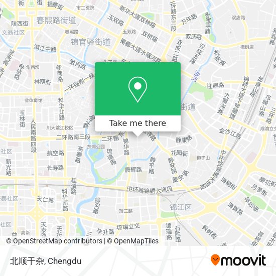 北顺干杂 map