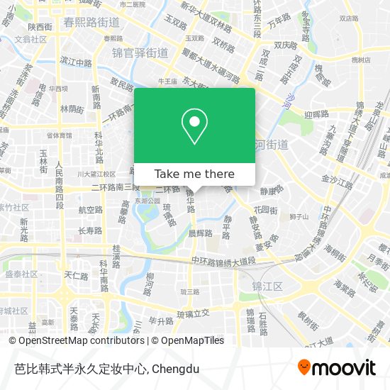 芭比韩式半永久定妆中心 map