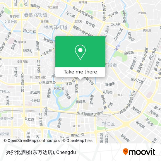 兴熙北酒楼(东万达店) map