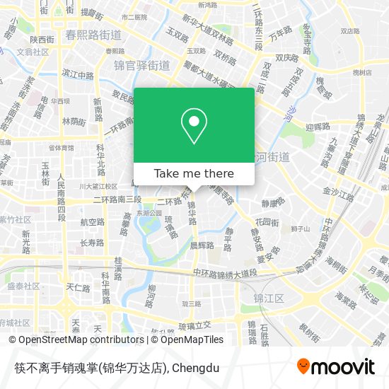 筷不离手销魂掌(锦华万达店) map