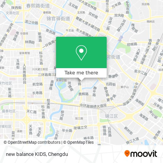 new balance KIDS map