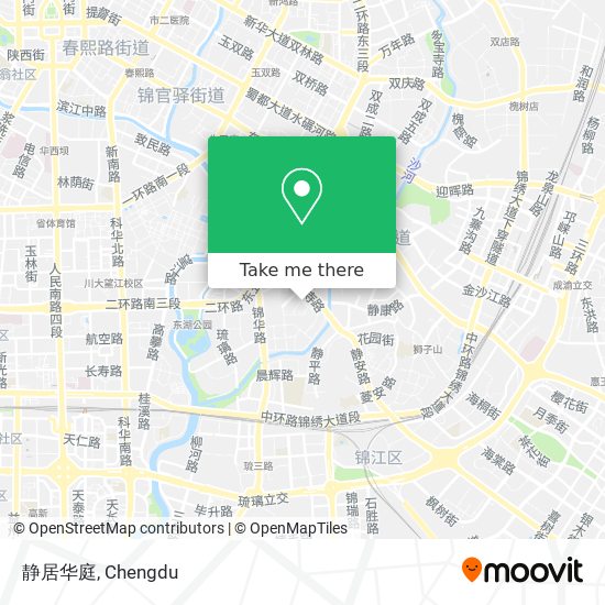 静居华庭 map