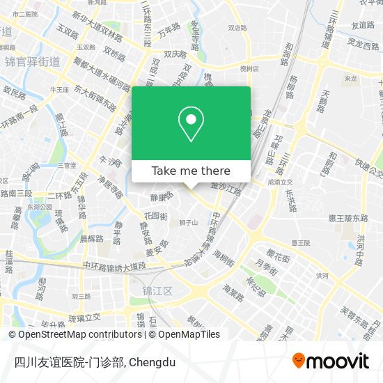四川友谊医院-门诊部 map