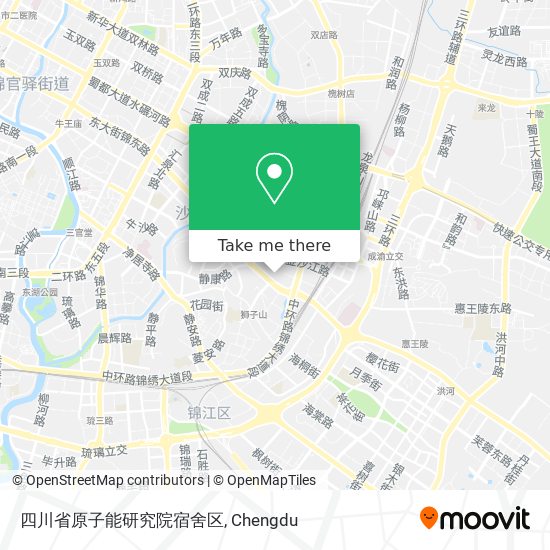 四川省原子能研究院宿舍区 map