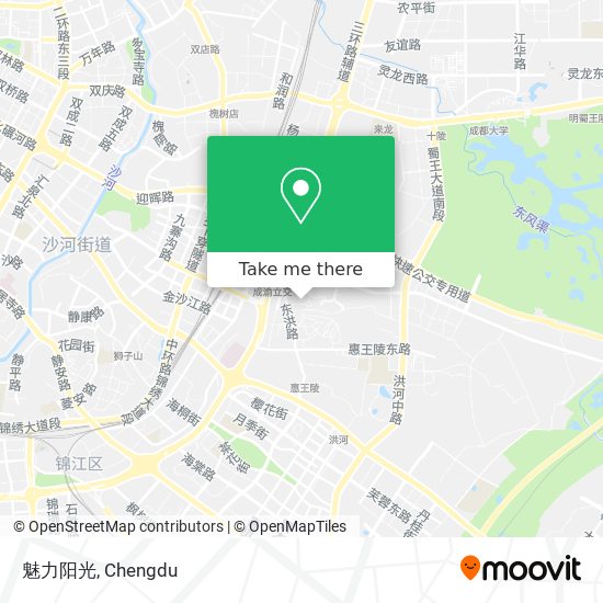 魅力阳光 map
