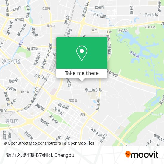 魅力之城4期-B7组团 map