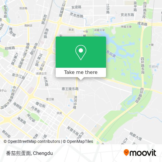 番茄煎蛋面 map