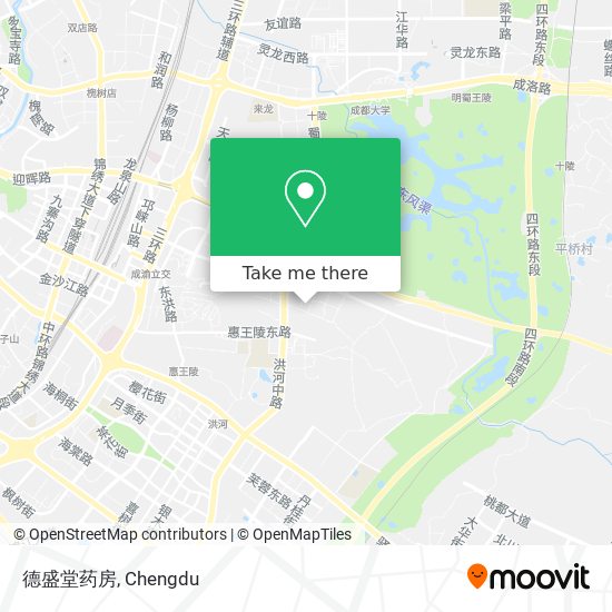 德盛堂药房 map