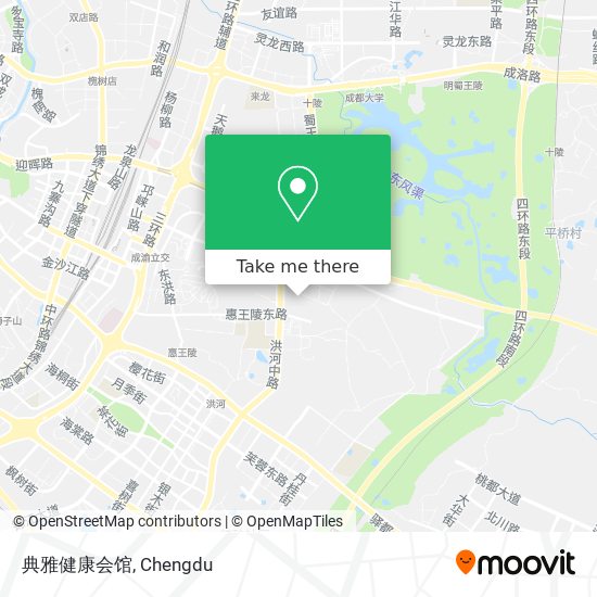 典雅健康会馆 map