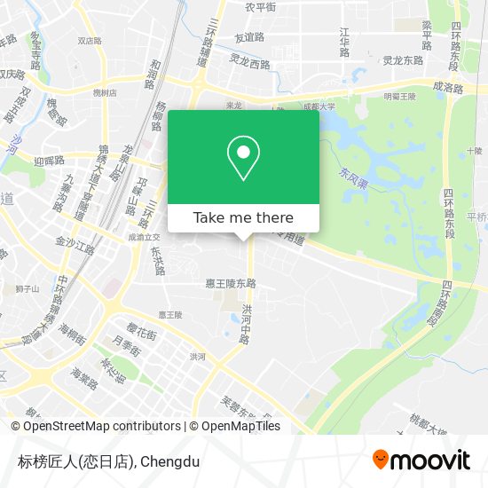 标榜匠人(恋日店) map