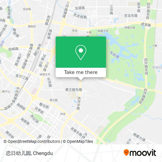 恋日幼儿园 map
