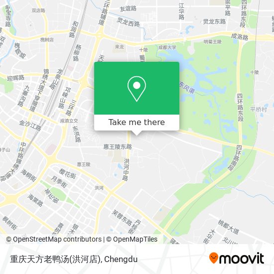 重庆天方老鸭汤(洪河店) map