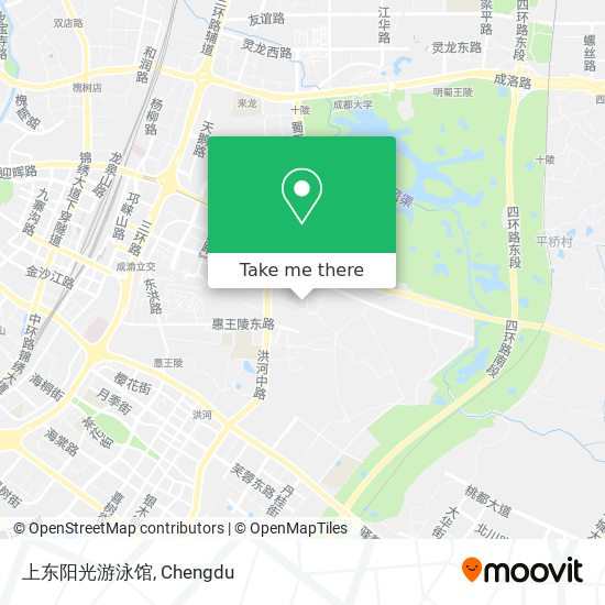 上东阳光游泳馆 map