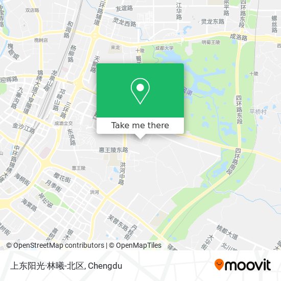 上东阳光·林曦-北区 map