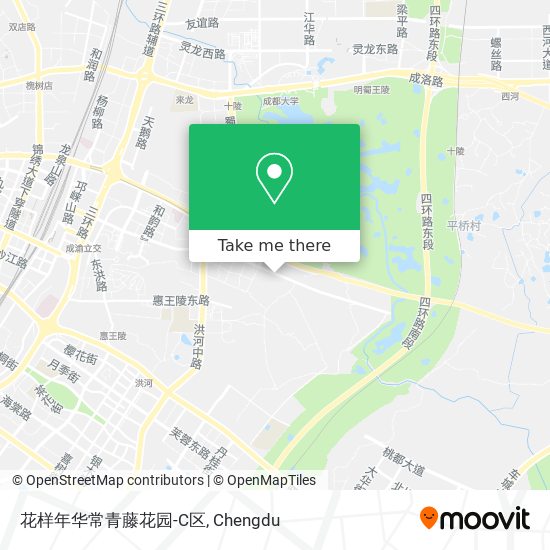 花样年华常青藤花园-C区 map