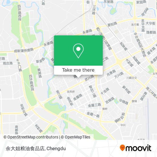 余大姐粮油食品店 map