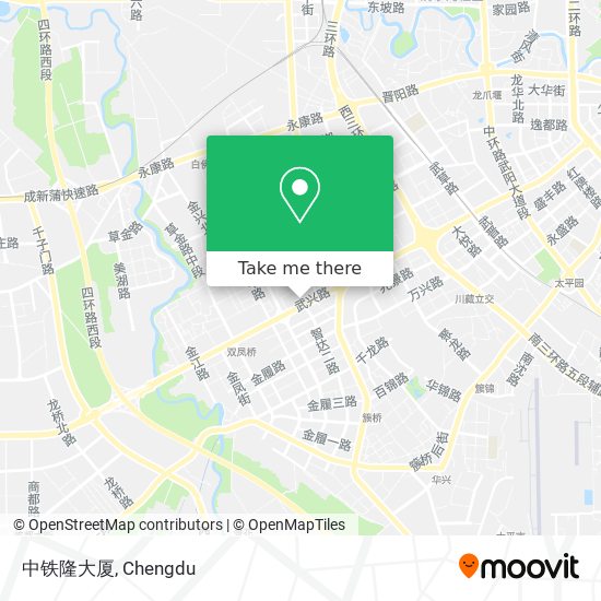 中铁隆大厦 map