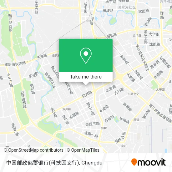 中国邮政储蓄银行(科技园支行) map