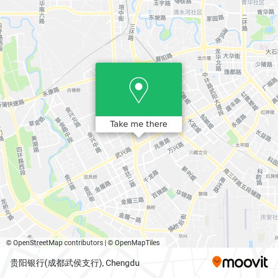 贵阳银行(成都武侯支行) map