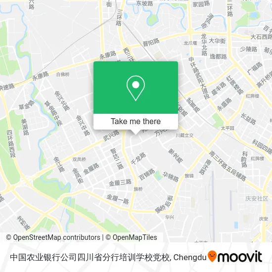 中国农业银行公司四川省分行培训学校党校 map