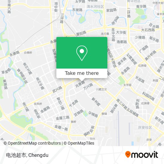 电池超市 map