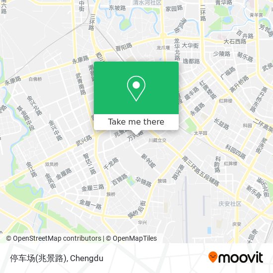 停车场(兆景路) map