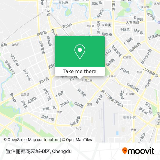 置信丽都花园城-D区 map