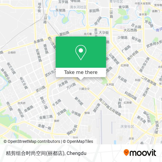 精剪组合时尚空间(丽都店) map
