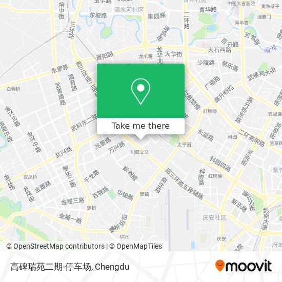 高碑瑞苑二期-停车场 map