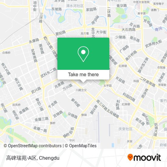 高碑瑞苑-A区 map