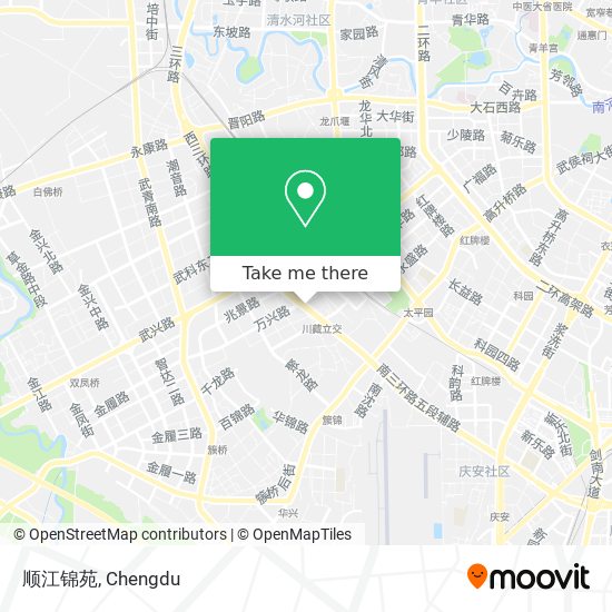 顺江锦苑 map