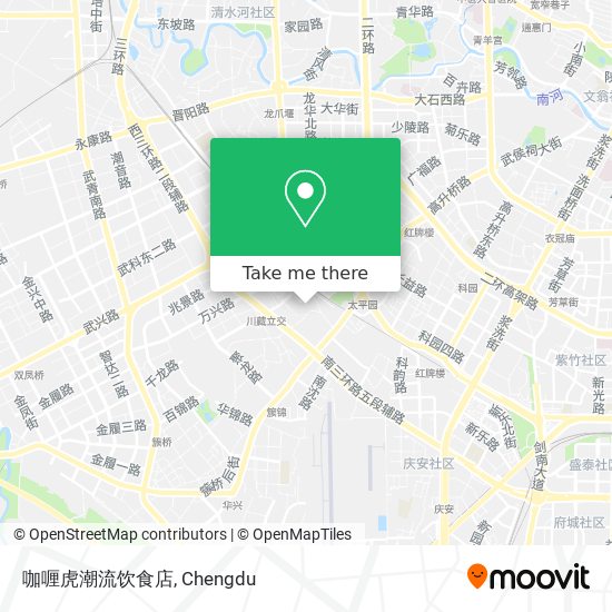 咖喱虎潮流饮食店 map