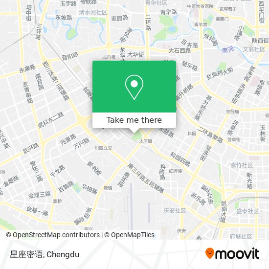 星座密语 map