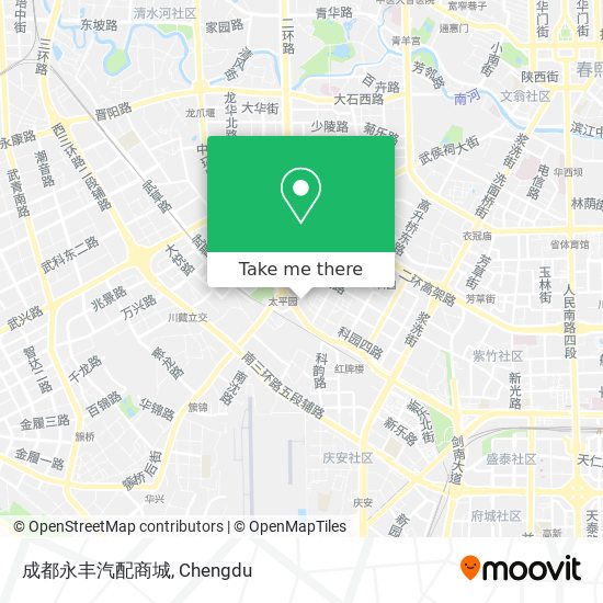成都永丰汽配商城 map